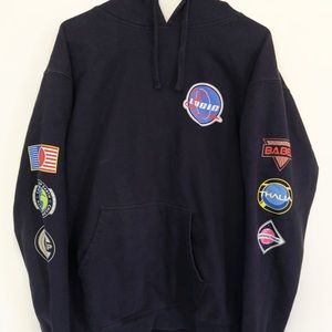 Men’s Navy Logic x NASA hoodie